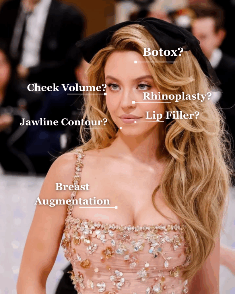 Sydney Sweeney beauty transformation